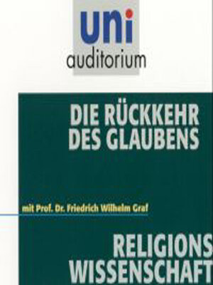 cover image of Die Rückkehr des Glaubens